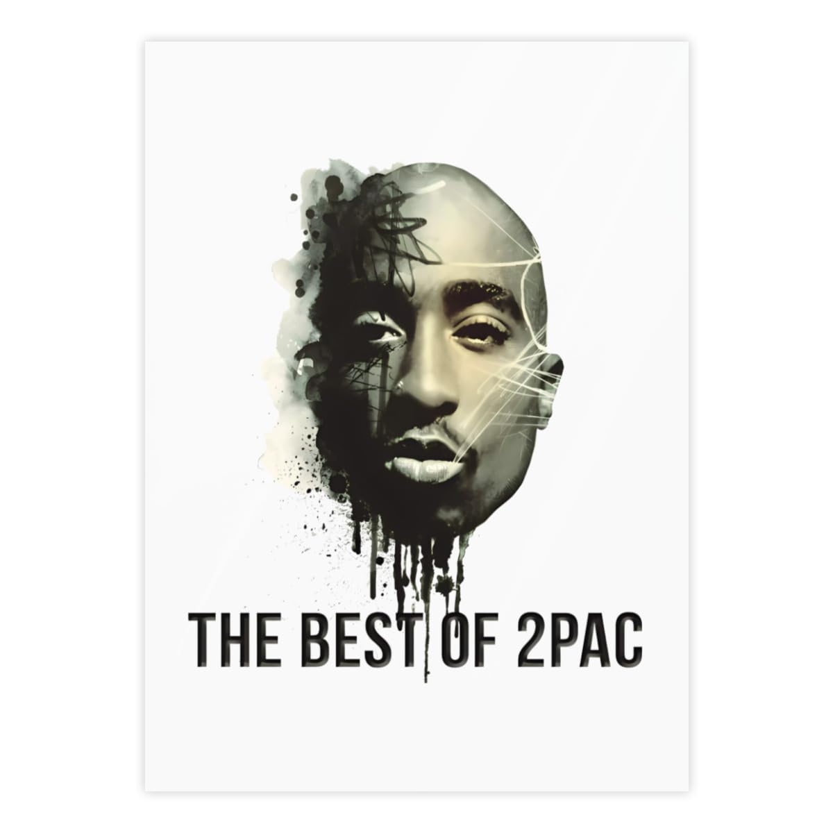 Amazon.co.jp: 2Pac Tupac Hiphop Vintage Rap ステッカー スーツ